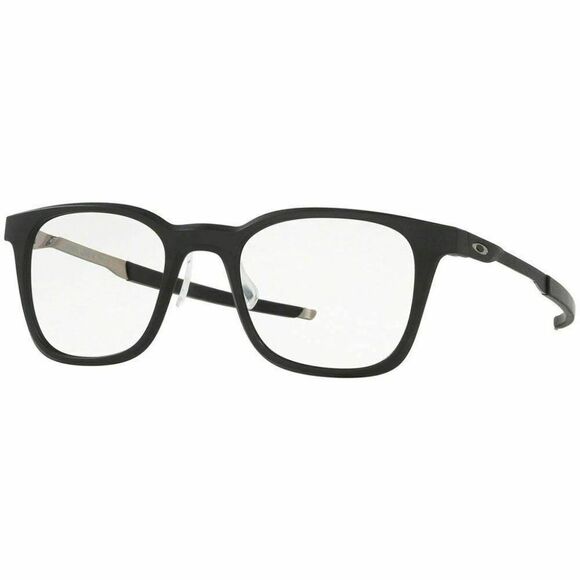 Oakley Square Eyeglasses Satin Black W/Demo Lens - Picture 1 of 5